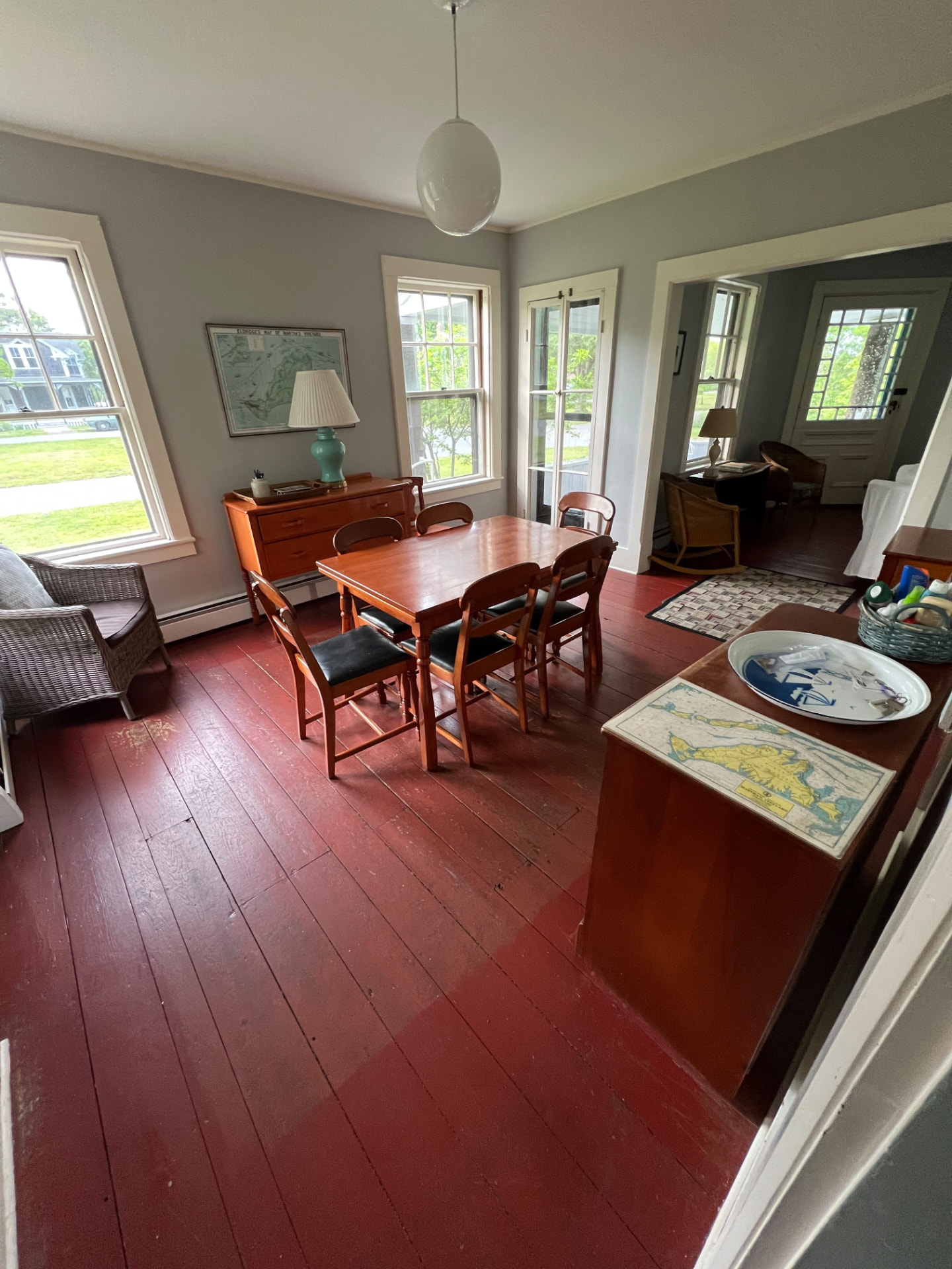 Dining table — wiped down, ready for guests by MD Cleaning Services LLC