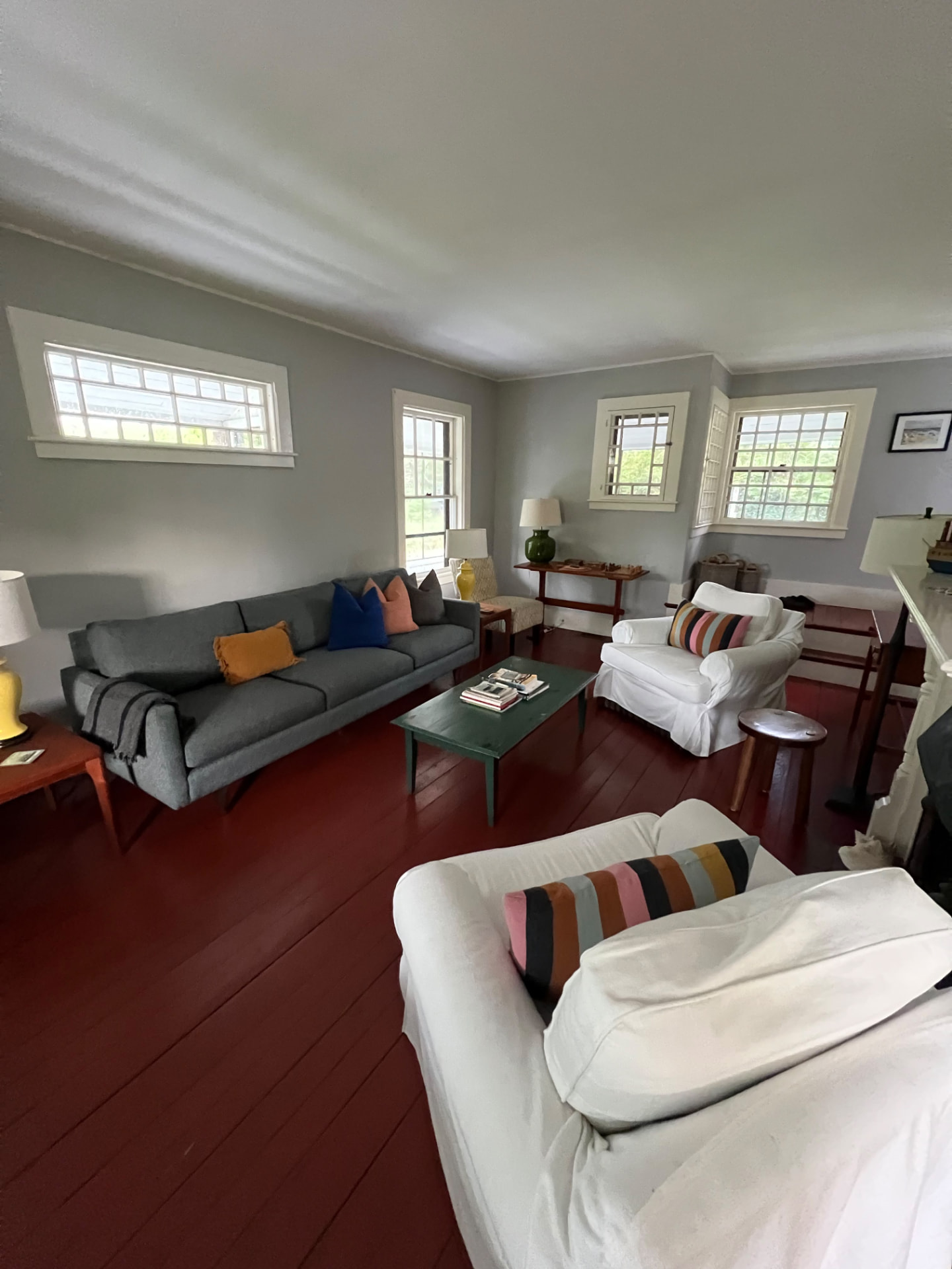 Living room — polished floors, dust-free corners by MD Cleaning Services LLC