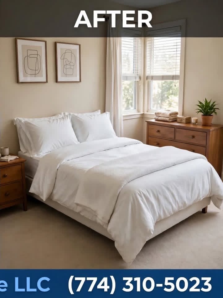 After: Bedroom — tidied, dusted & refreshed by MD Cleaning Services LLC