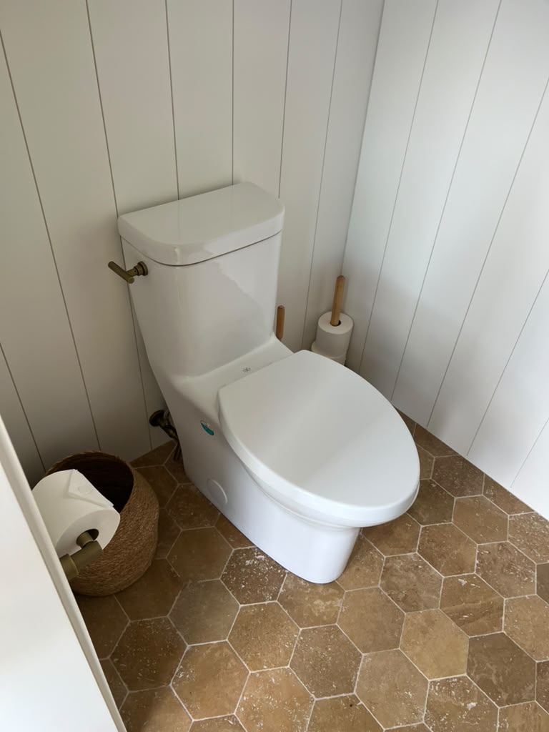 Bathroom — spotless porcelain, fresh finish by MD Cleaning Services LLC